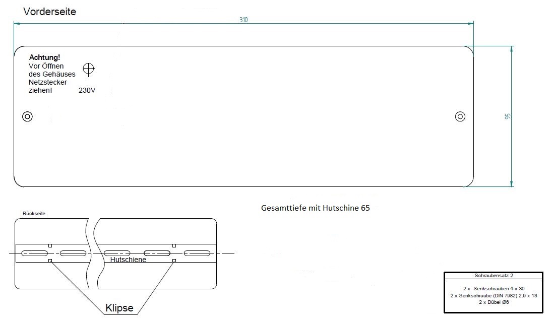 EV 230 H oder H/K 8 kanálov