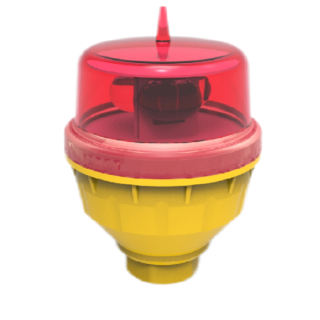 Prekážkové svetlo s nízkou intenzitou, typ B